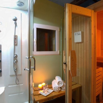 Sauna and Hydro massage