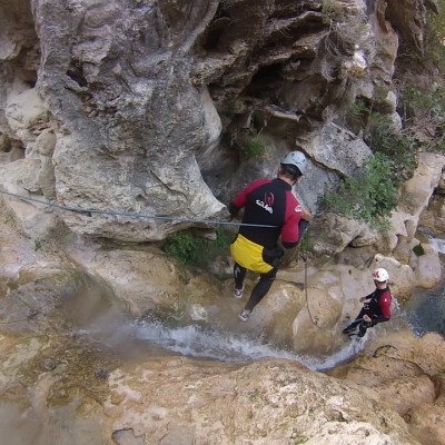 Canyoning, escalade, Vias ferratas